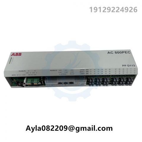 ABB 3BHE023784R2530 PPD113B01-25-111000 Excitation control system components