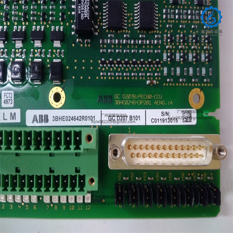 ABB GCD207B101 3BHE024642R0101 High voltage frequency conversion module