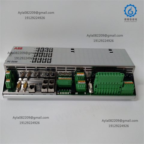 ABB PCD230A 3BHE022291R0101 Excitation system module