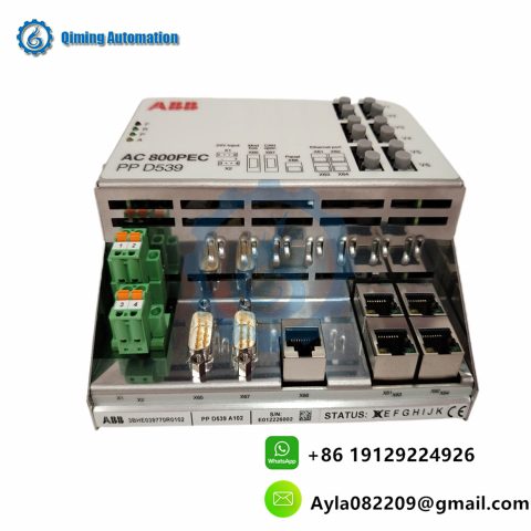 ABB PPD539A102 3BHE039770R0102 Precision engineering components