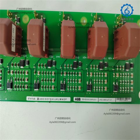 ABB UNS0881a-P£¬V1 3BHB006338R0001 ANALOG INPUT TERMINAL BOARD