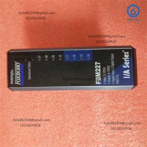 FOXBORO FBM227 P0927AC High voltage frequency conversion module