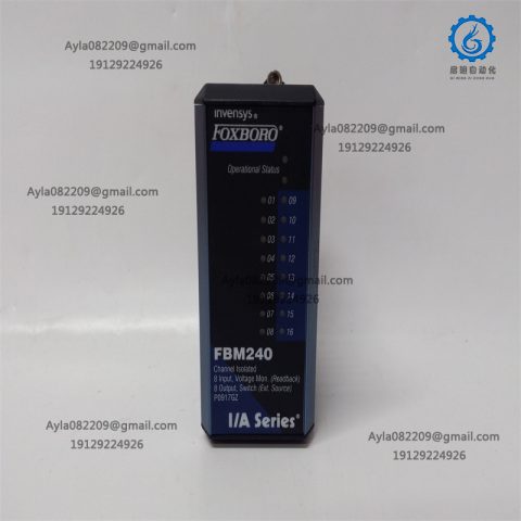 FOXBORO FBM240 P0917GZ Input output module