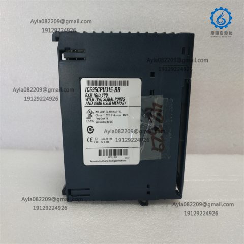GE IC695CPU315-BB Input output module