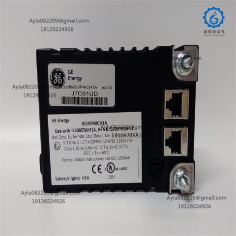 GE IS220PAICH1A communication module
