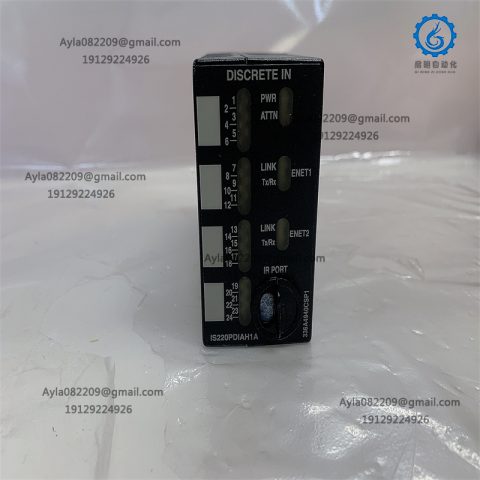 GE IS220PDIAH1A 336A4940CSP1 Input output module