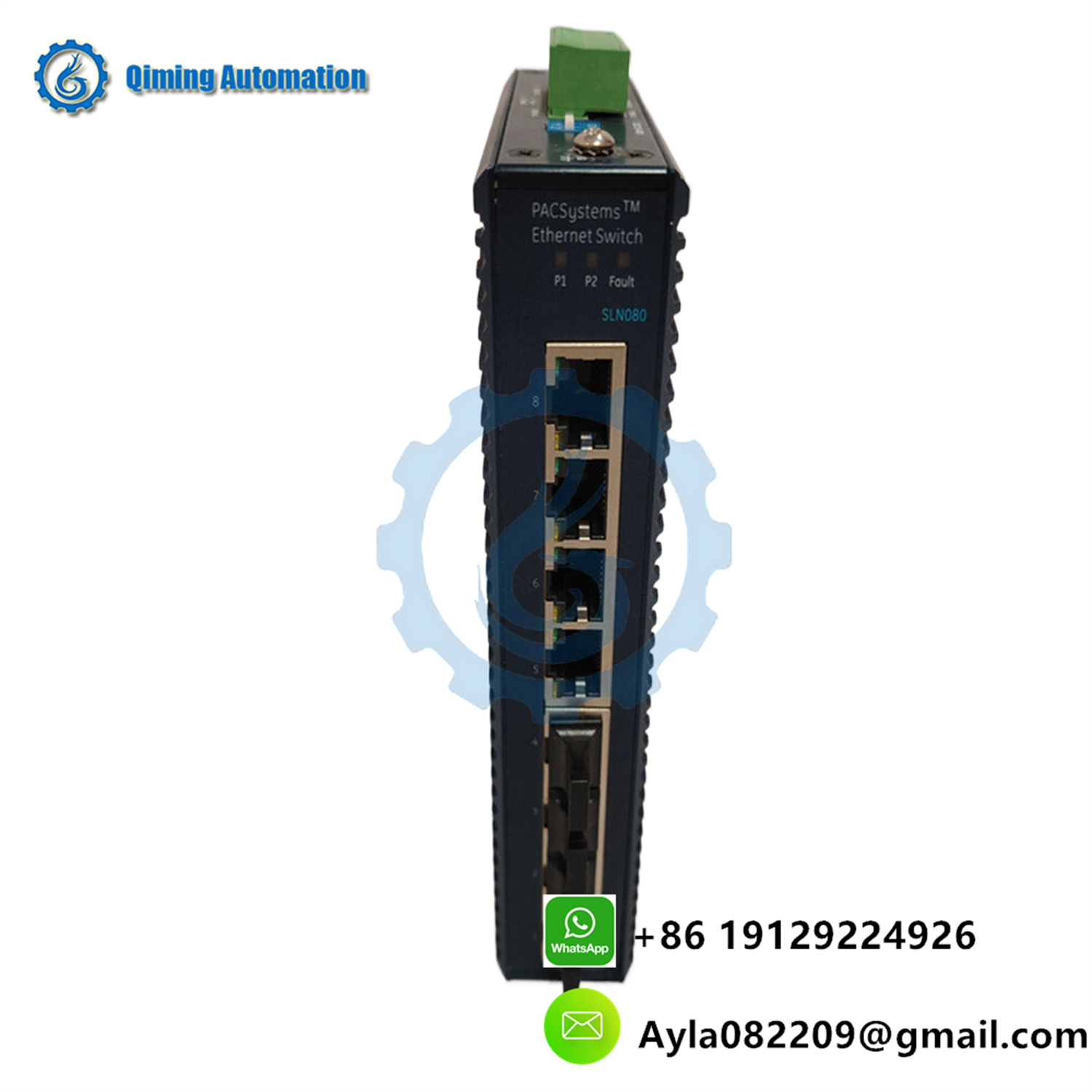 GE SLN080 IC086SLN080-A Industrial grade 8-port miniature unmanaged switch