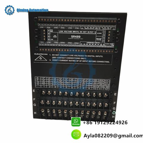 GE SR489-P5-LO-A20-E Generator management relay