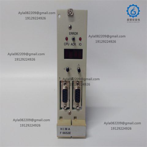 HIMA F8652E 984865264 Safety System CPU module