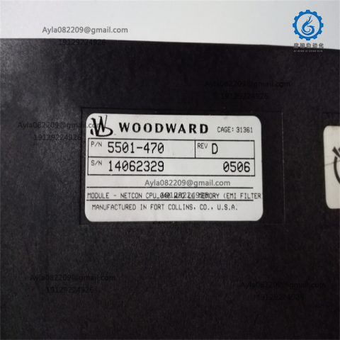WOODWARD 5501-470 controller