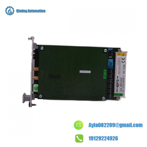 EMERSON KJ4001X1-BE1 12P0818X072 - 8 Wide I/O Carrier with Shield Bar for Industrial Automation