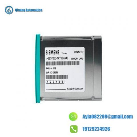 Siemens 6ES7952-0KH00-0AA0 S7-400 RAM Memory Card, 1 MB, Long Version