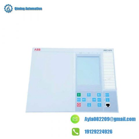 ABB REC670 I/O Module - Industrial Automation Control