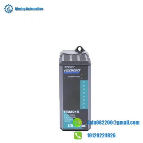 FOXBORO FBM215 Miniaturized, High-speed Module, Card-type, Programmable Logic Controller System