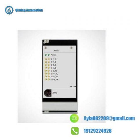 EMERSON A6740 Relay Output Module, 16 Channel