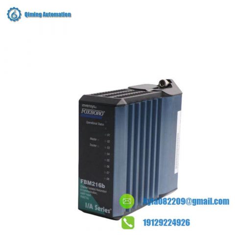 FOXBORO FBM216B Power Card Module CPU Encoder, A High-Performance Control System Component