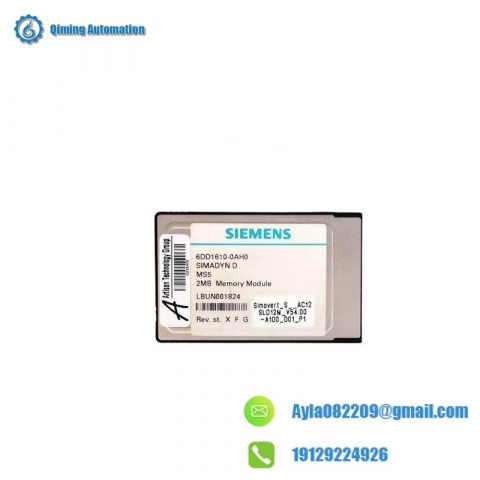 Siemens 6DD1610-0AH0 SIMADYN D Expansion Module ITDC For PM4, PM5, PM6 Control F