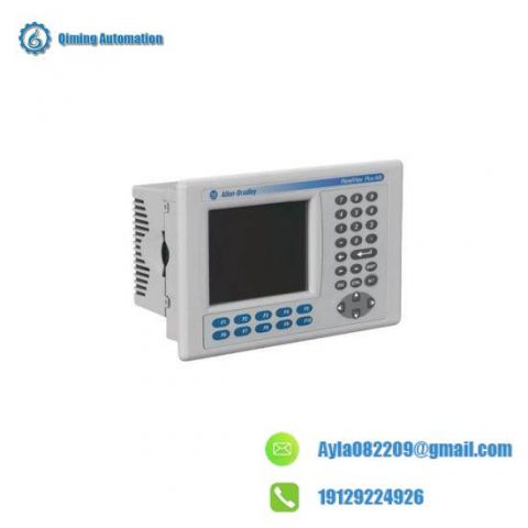 Rockwell Automation 2711P-B6C20D PanelView Plus 700 Compact Terminal, Touch, 7 Inch Color Display, Ethernet, RS-232 & Modular Communication Interface, DC power, 128MB RAM, 1GB FLASH
