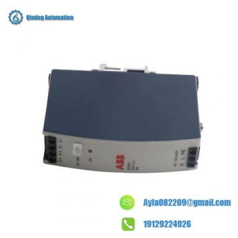 ABB SD831 Controller Module - Low Absolute Shock Wave Characteristics