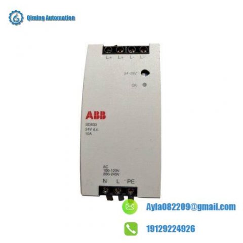 ABB SD833 Module for DCS Systems