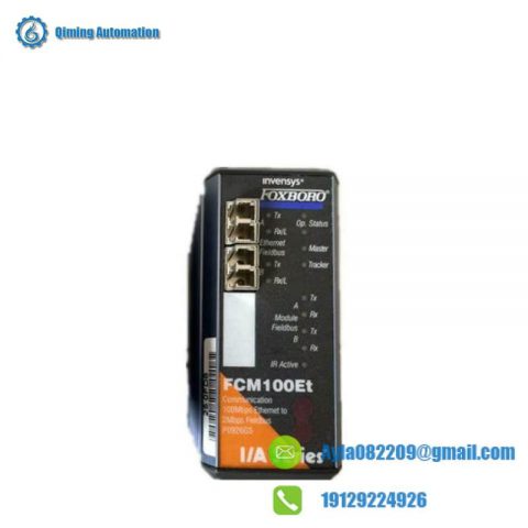 FOXBORO FCM100ET Trigger and Logical Operation Module, Industrial Automation Control
