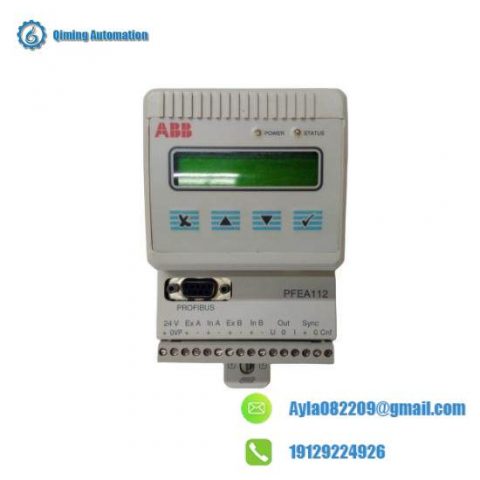 ABB PFEA112-20 3BSE030369R0020 Industrial Control Module