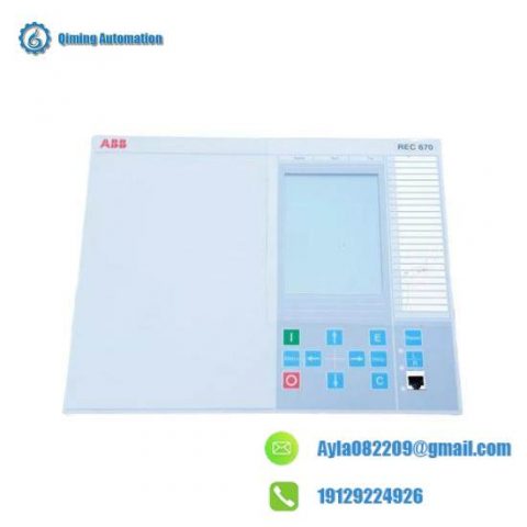 ABB REC670 1MRK002814-AC Intercell Control Module